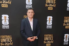 دیدار قلعه‌نویی با سرمربیان آلمان و اسپانیا در مراسم قرعه‌کشی جام جهانی ۲۰۲۶ + عکس