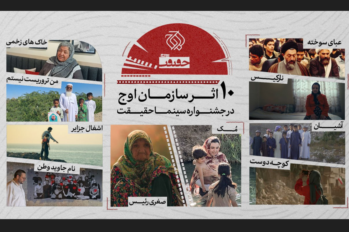 ۱۰ اثر از خانه مستند و اوج در نوزدهمین سینماحقیقت