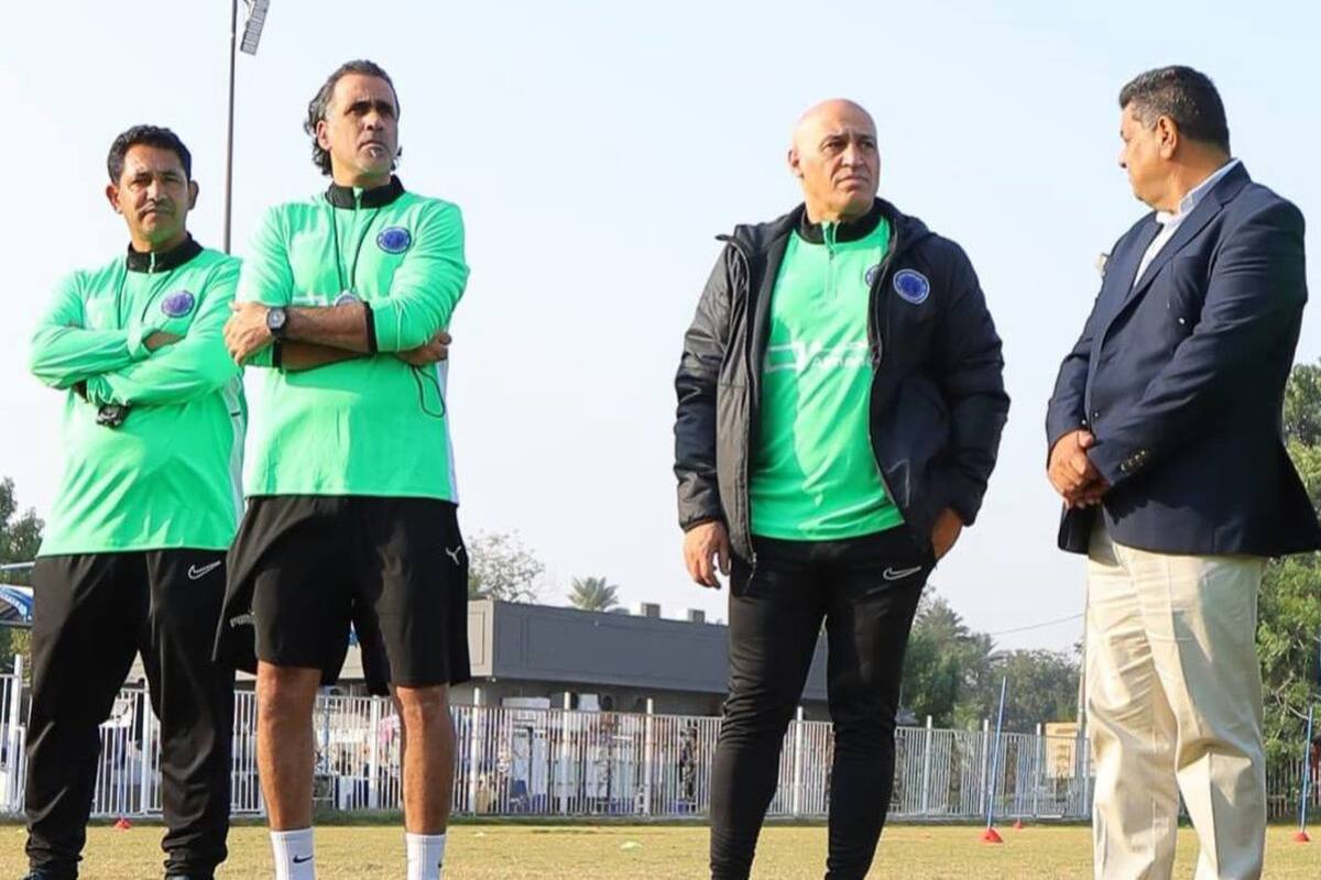 اولین روز منصوریان در بغداد | آغاز کار رسمی با الطلبه + فیلم