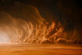 ویدئو| طوفان شن در استرالیا