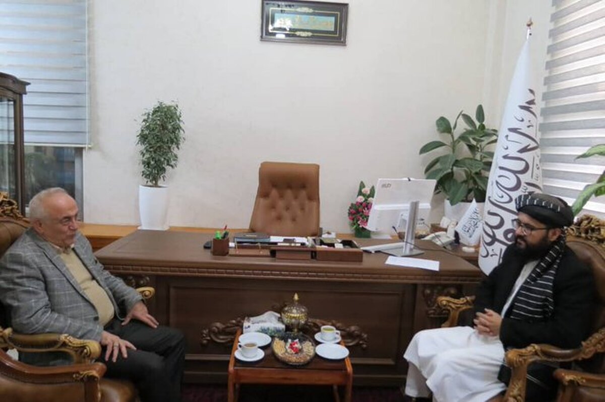 سرکنسول افغانستان در مشهد، با رئیس اتاق مشترک تجارت ایران و افغانستان دیدار کرد