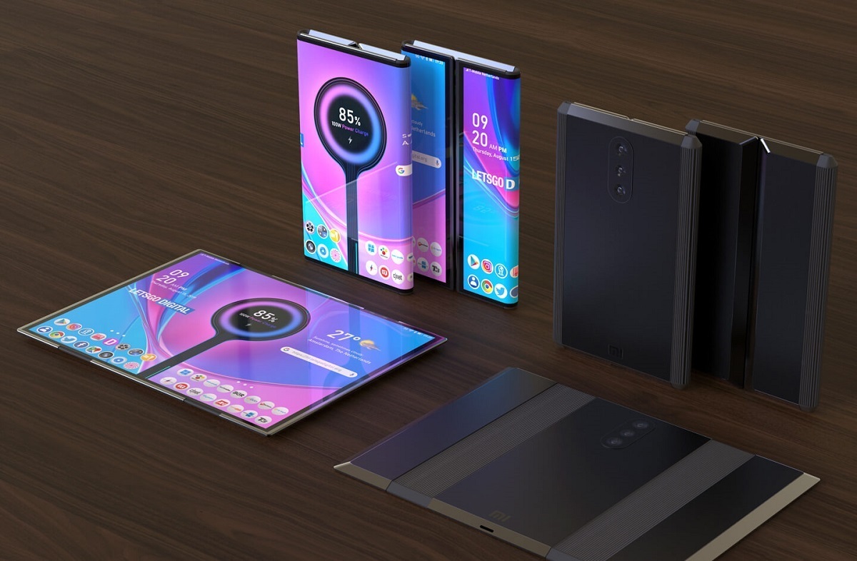 خبرهایی جدید از اولین گوشی تاشو سه‌تکه شیائومی