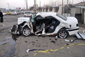 ویدئو| راننده از دل این تصادف وحشتناک، سالم بیرون درآمد!