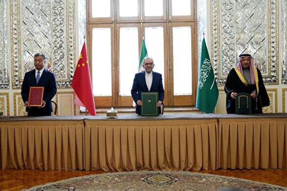 نشست سه‌جانبه تهران پایان یافت | اعلام آمادگی چین برای کمک به توسعه روابط میان ایران و عربستان