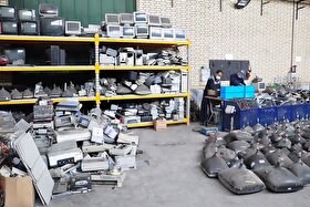 جمع‌آوری بیش از ۳.۹ تُن ضایعات الکترونیکی در ۷ ماه گذشته در مشهد