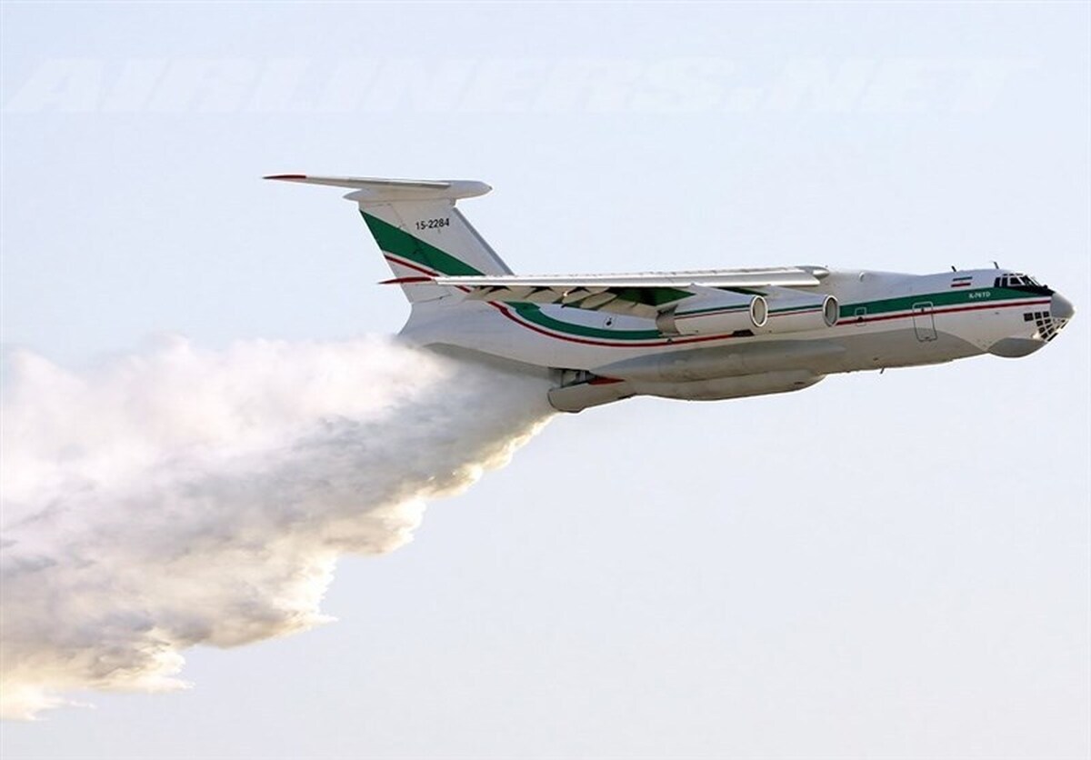 عملیات گسترده هواپیما‌های سپاه برای اطفا حریق جنگل‌های الیت (۲ آذر ۱۴۰۴)