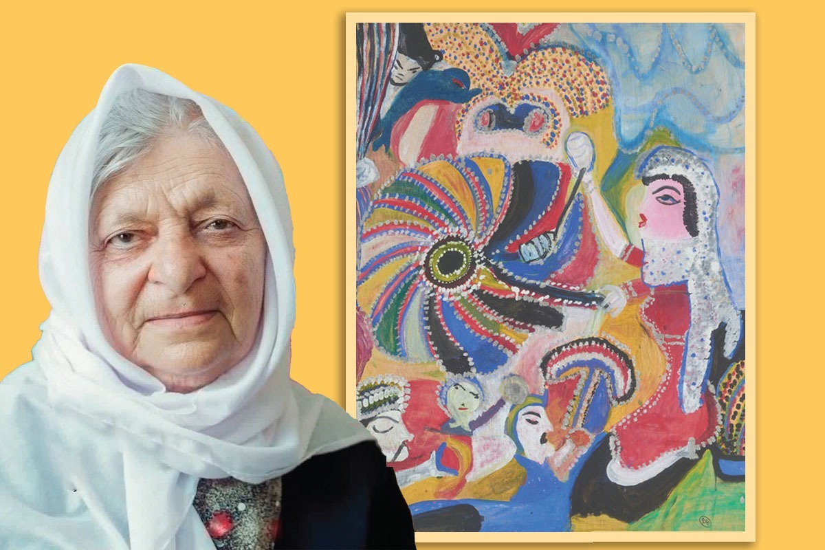 درباره مکرمه قنبری، هنرمند نقاش | مادر رنگ ها