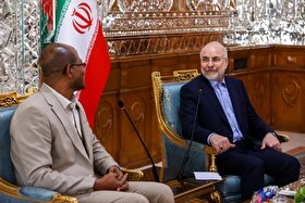 نشست خبری مشترک قالیباف و همتای اتیوپیایی آغاز شد