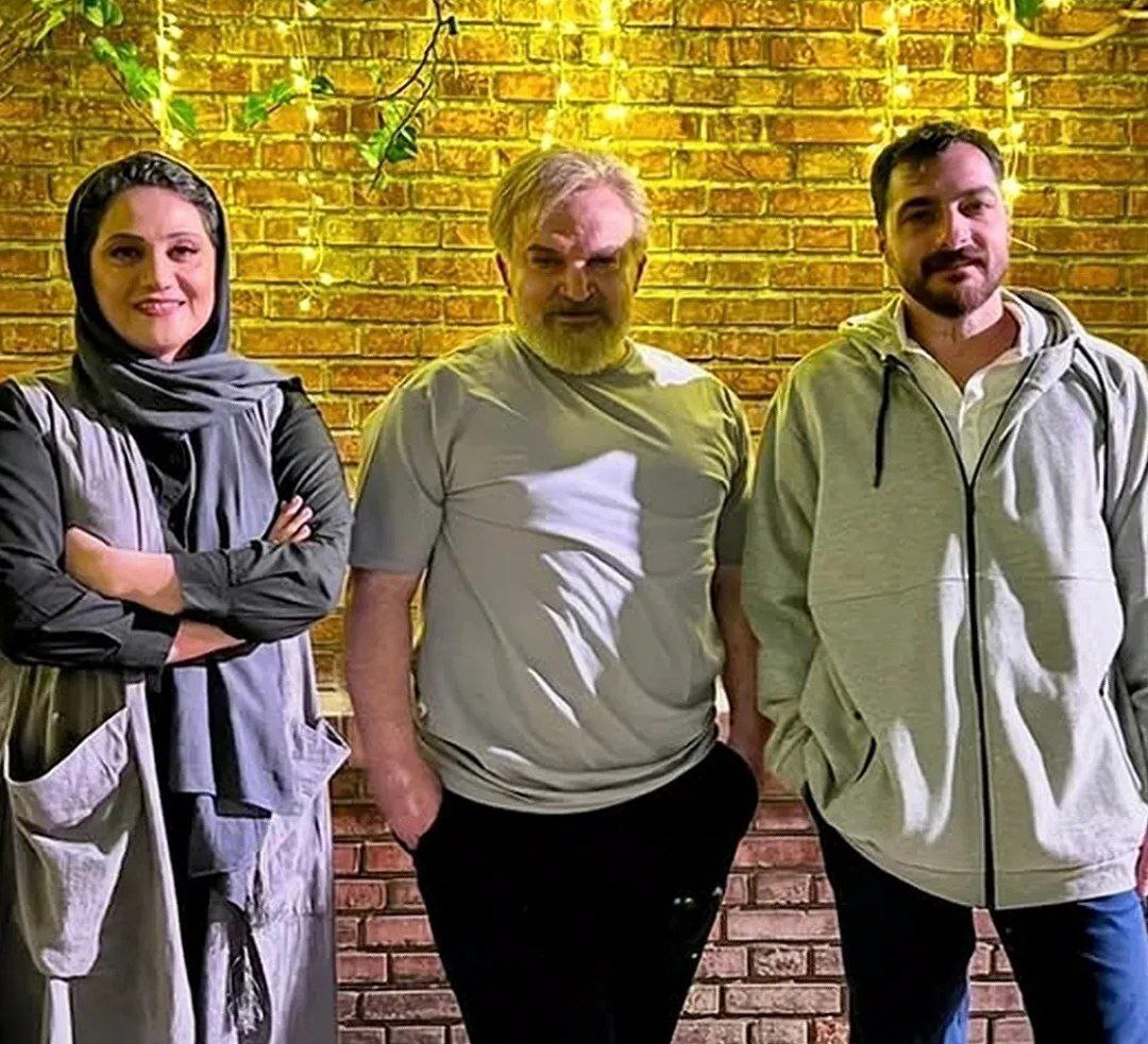 سجاد بابایی در پشت صحنه سریال «شغال» + عکس