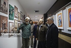 معاون وزیر فرهنگ و ارشاد اسلامی از مؤسسه شهرآرا بازدید کرد + فیلم