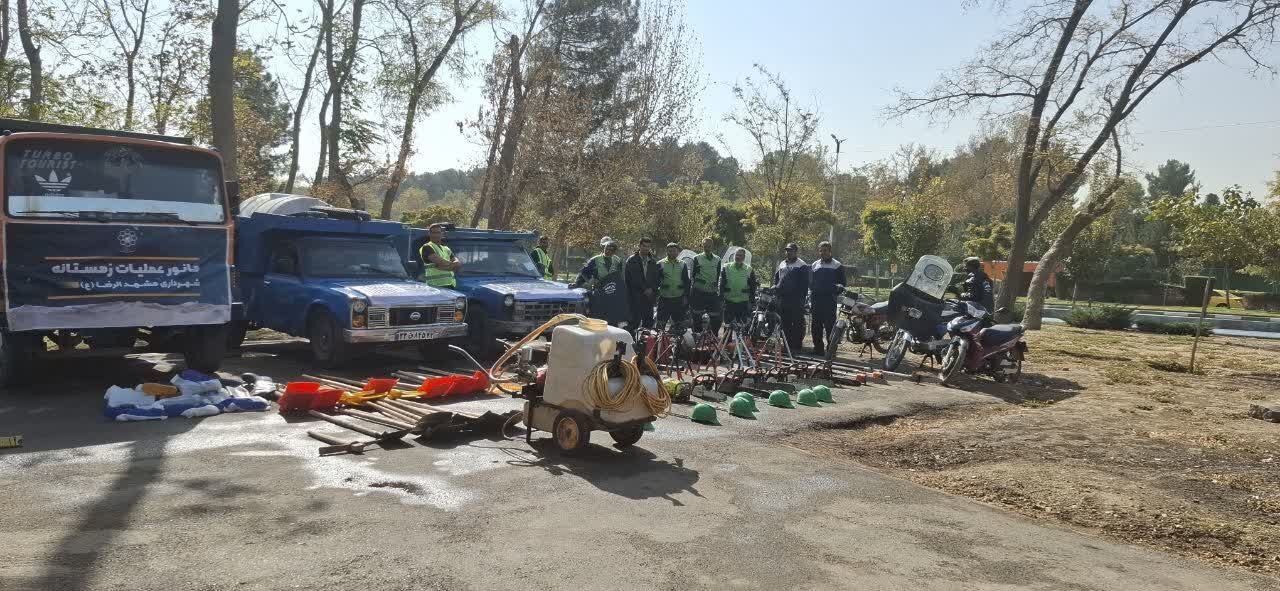 شهرداری منطقه ۷ مشهد در آمادهباش کامل برای بارشهای احتمالی در روزهای اخیر شهرداری منطقه ۷ مشهد در آمادهباش کامل برای بارشهای احتمالی در روزهای اخیر