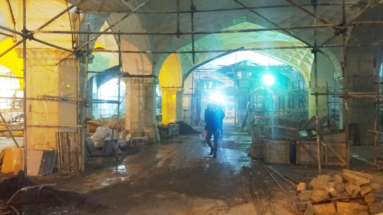 بهرهبرداری از ۲ رواق امیرالمؤمنین (ع) و امامحسین (ع) در حرم مطهر رضوی تا شش ماه آینده بهرهبرداری از ۲ رواق امیرالمؤمنین (ع) و امامحسین (ع) در حرم مطهر رضوی تا شش ماه آینده