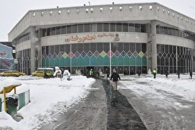 افزایش آمادگی پایانه‌های مسافربری شهرداری مشهد هم‌زمان با بارش‌ها