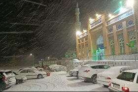 توقف ۱۰ اتوبوس و اسکان ۳۰۰ مسافر در مُلکآباد خراسان رضوی بر اثر بارش سنگین برف (۲۷ آذر ۱۴۰۴)