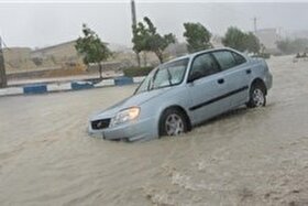 ویدئو | سد خاکی قشم شکست