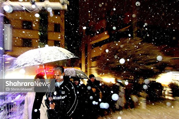 گزارش تصویری | حبس برف