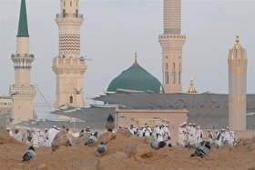 کاهش محسوس دمای هوا در مدینه منوره و  توصیه به زائران عمره برای همراه داشتن لباس گرم