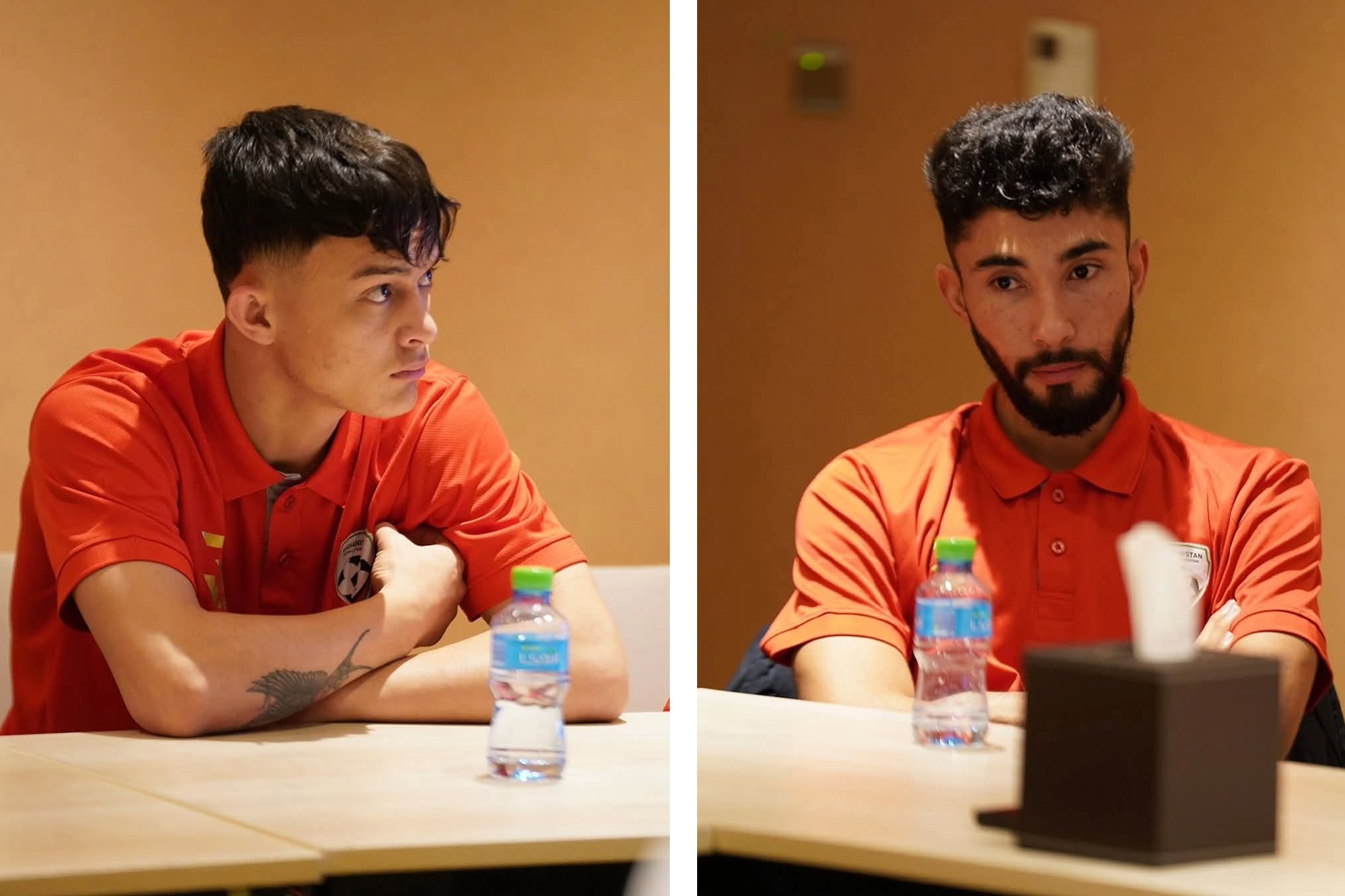 عکس‌هایی از جلسه آنالیز تیم ملی فوتسال افغانستان پیش از بازی با کویت