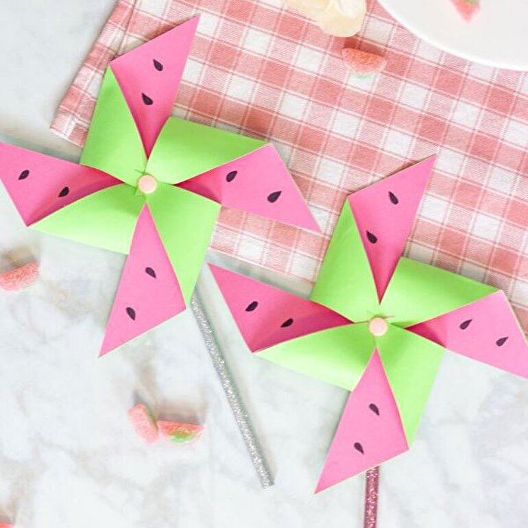 ویدئو کاردستی | هندوانه شب یلدا