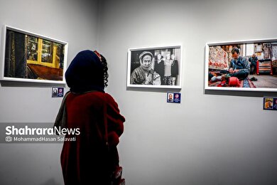 گزارش تصویری | اولین نمایشگاه دوسالانه کانون عکس مشهد