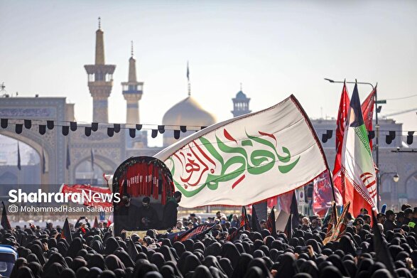 مشهد، دوباره در آغوش حضرت مادر | اجتماع باشکوه فاطمیون در مشهد برگزار شد (۳ آذر ۱۴۰۴) + فیلم