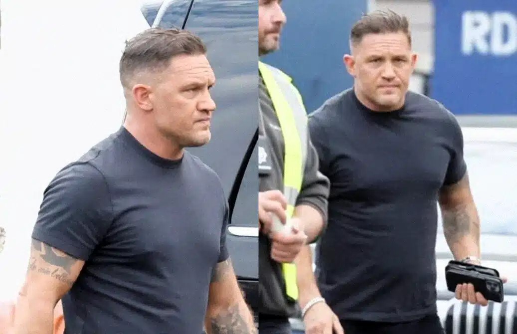 پشت صحنه فصل دوم «سرزمین اوباش» با حضور تام هاردی + عکس