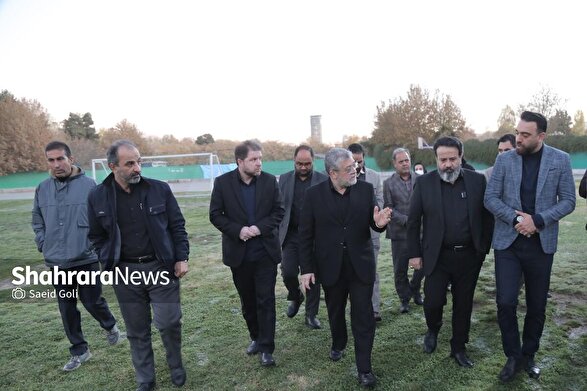 شهردار مشهد مقدس: بازسازی زمین چمن پارک ملت به زودی آغاز می‌شود | پروژه‌های شاخص فرهنگی و ورزشی در مسیر مطلوب پیشرفت قرار دارند + فیلم