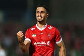 غیبت احتمالی آقای گل پرسپولیس در بازی با شمس آذر