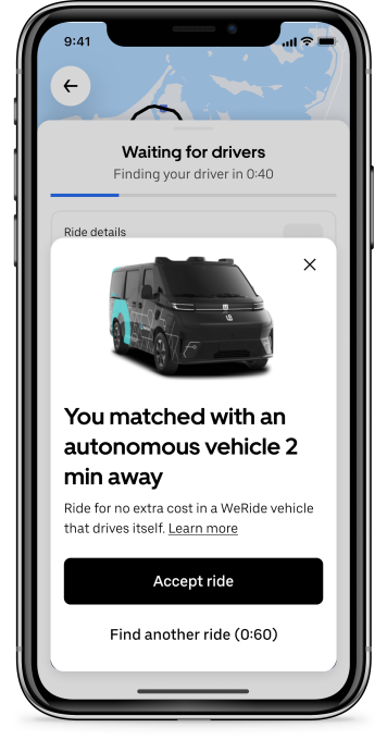 رباتاکسی کاملاً بدون راننده اوبر