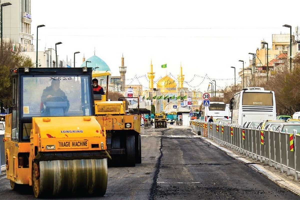 کمبود قیر برای یک‌ میلیون و ۱۰۰ هزار مترمربع معبر شهری در مشهد