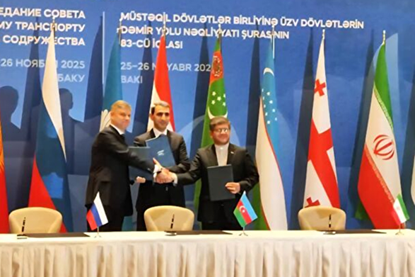 توافق ریلی سه کشور برای تقویت کریدور شمال–جنوب