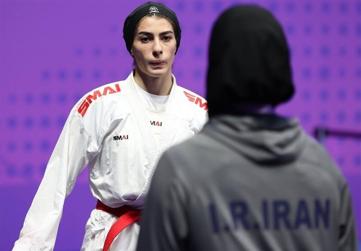 طلسم‌شکنی تاریخی در کاراته جهان | گلشادنژاد نخستین طلای بانوان ایران را دشت کرد