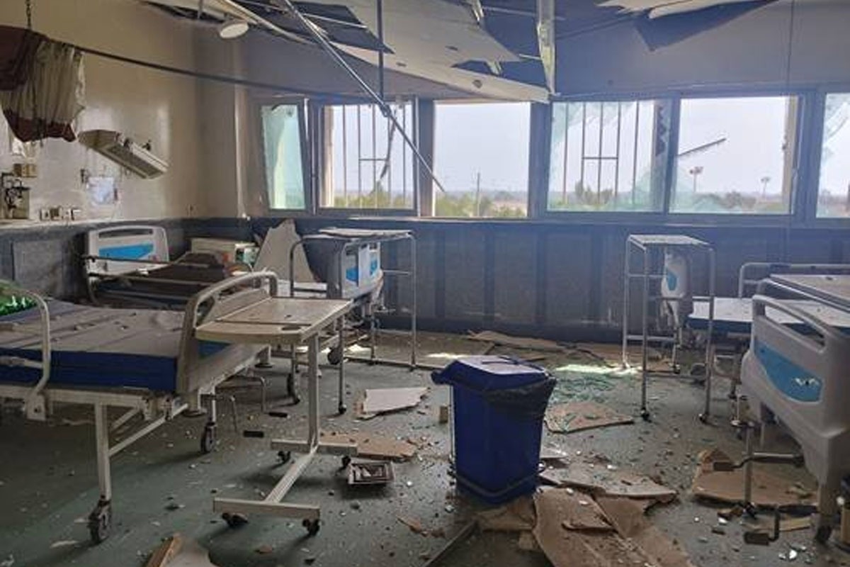 تخلیه کامل بیمارستان امام علی (ع) اندیمشک در پی تجاوز آمریکایی-صهیونی (یکم فروردین ۱۴۰۵)