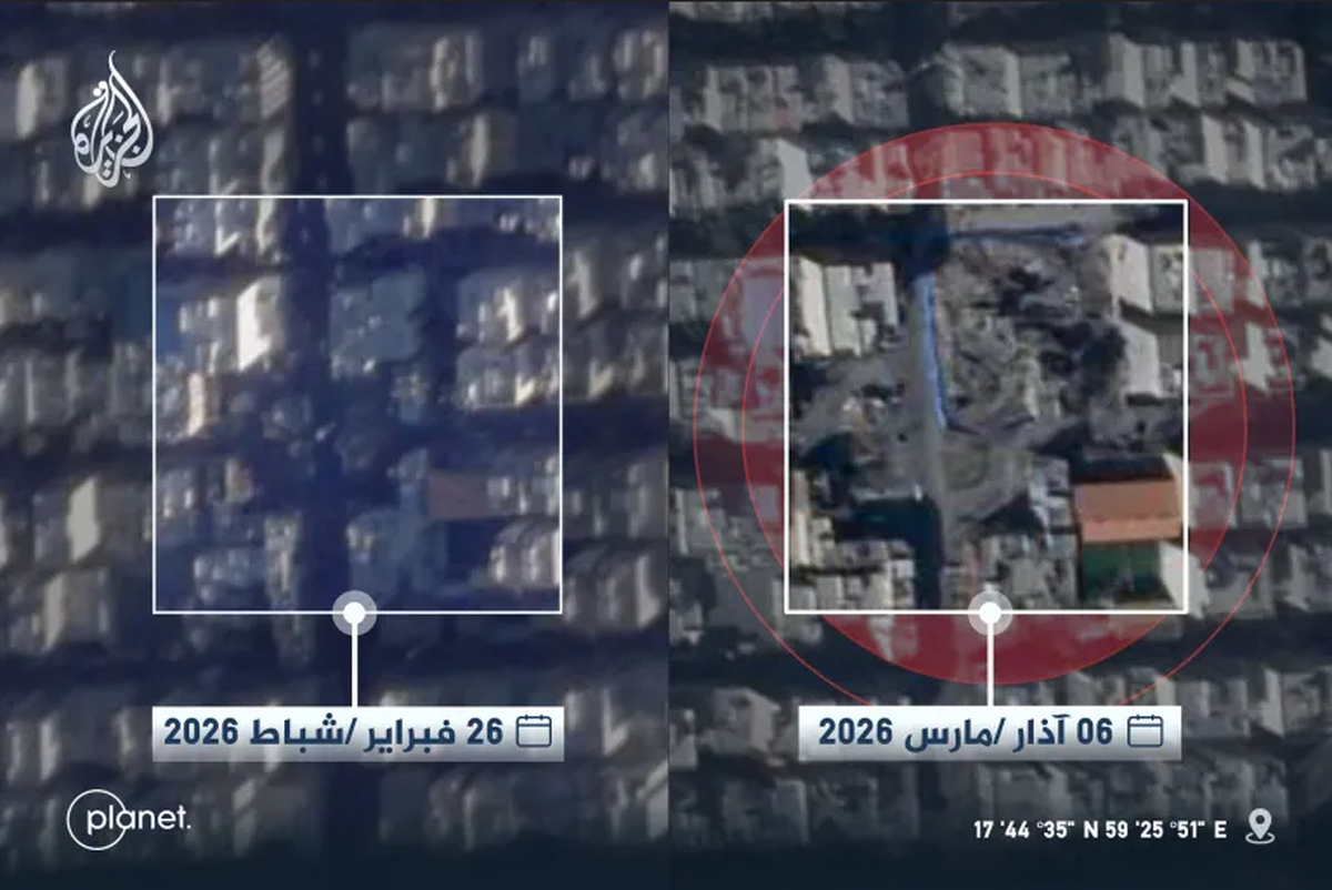 الجزیره فاش کرد | چرا آمریکا و اسرائیل ۷۵ مقر پلیس ایران را هدف قرار دادند؟