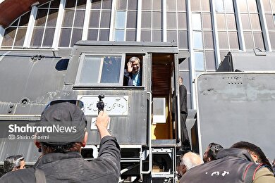 گزارش تصویری |  بازدید استاندار خراسان رضوی از پایانه مسافربری امام رضا (ع)، پروژه ایوان سلام و راه‌آهن مشهد