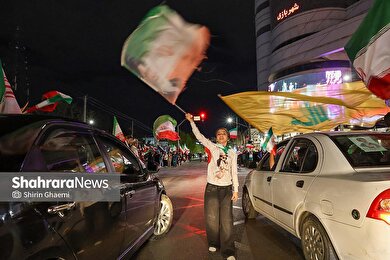 گزارش تصویری | سی‌ویکمین شب حضور حماسی مردم در خیابان‌ها