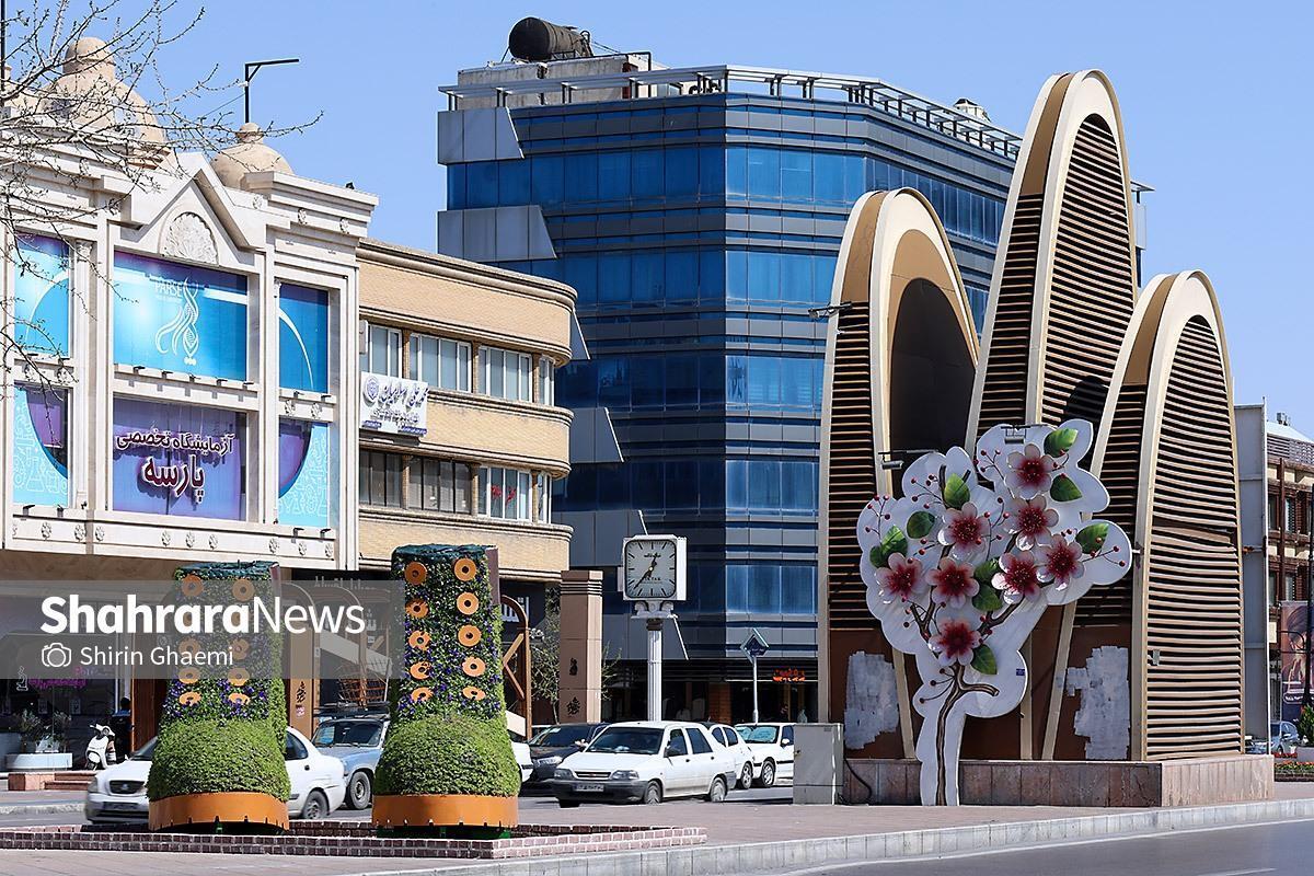 جانمایی ۹۸ المان نوروزی در پایانه مسافربری امام رضا (ع) مشهد