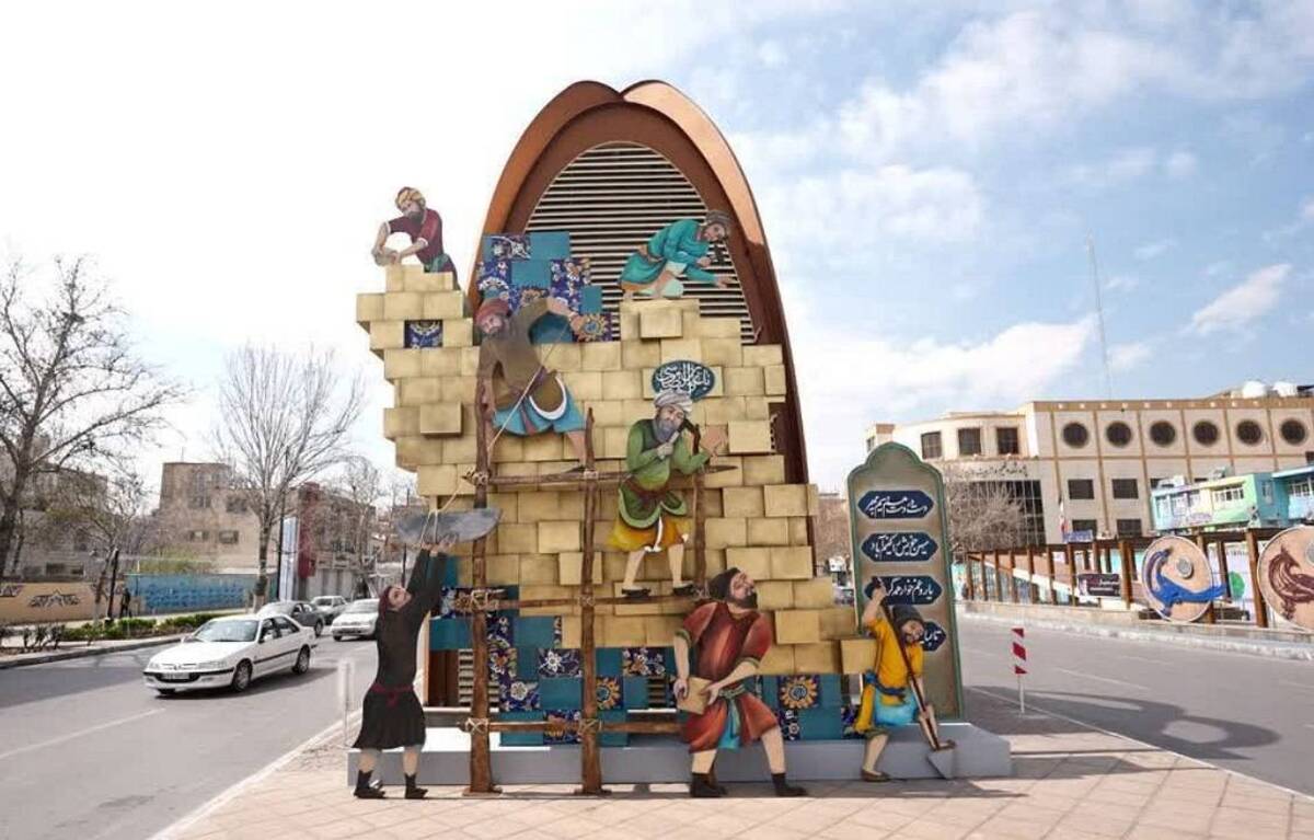 نمایش همدلی ایرانیان برای ساختن ایرانی آباد در یادمان &laquo;دست در دست هم دهیم به مهر&raquo;