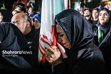 گزارش تصویری | سی‌ودومین خروش شبانه مشهدی‌ها در سنگر خیابان