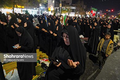 گزارش تصویری | مشهد زیر باران، به وقت استغاثه امام زمان (عج)