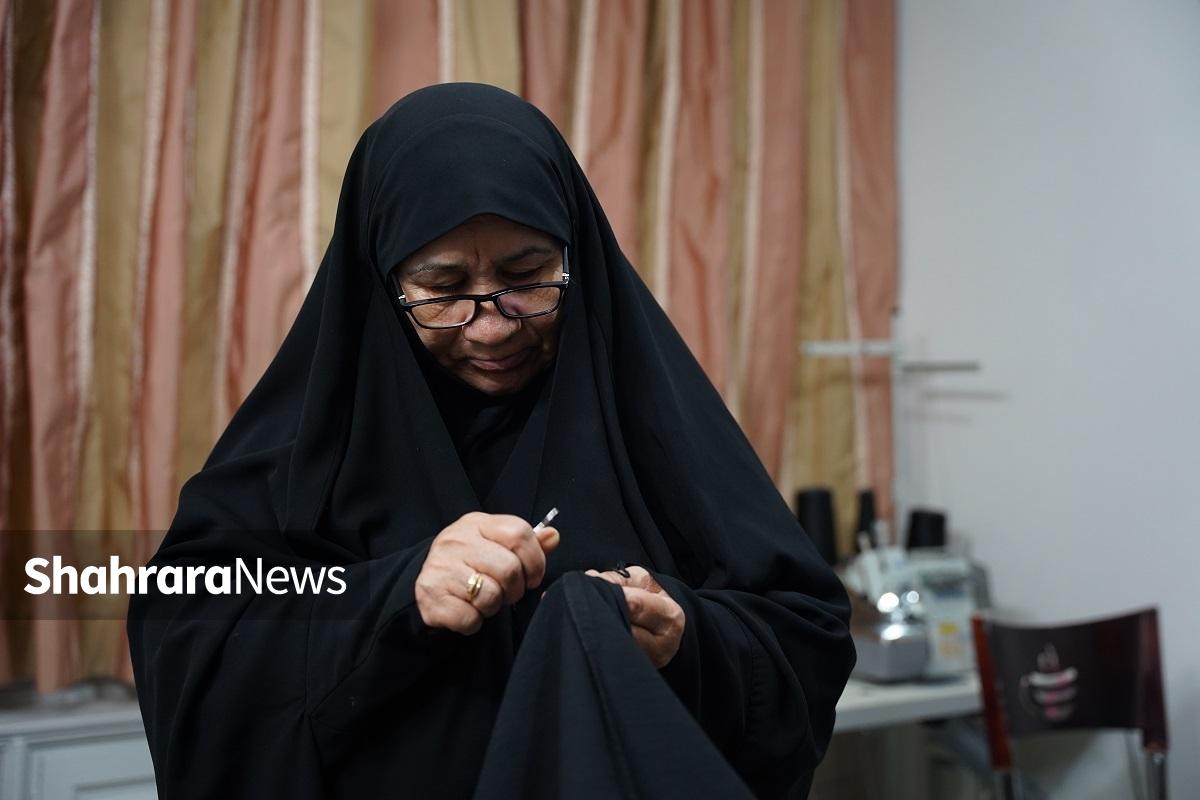 چادری برای پرچم عزا | روایتی از گروه جهادی که در مناسبت‌های مختلف نقش‌آفرینی می‌کند