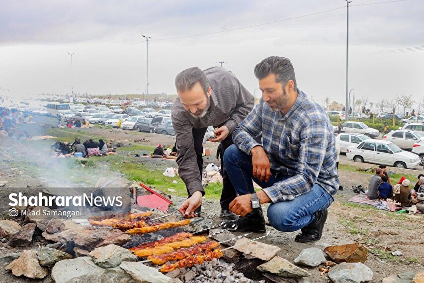 گزارش تصویری | سیزده‌بدر ۱۴۰۵ در مشهد