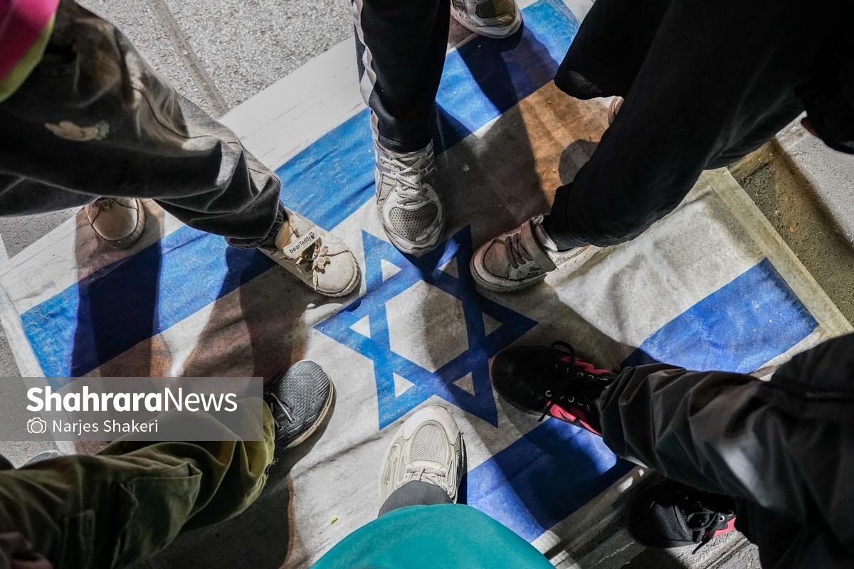 گزارش تصویری | سی‌وچهارمین خروش شبانه مشهدی‌ها در حمایت از نیروهای مسلح