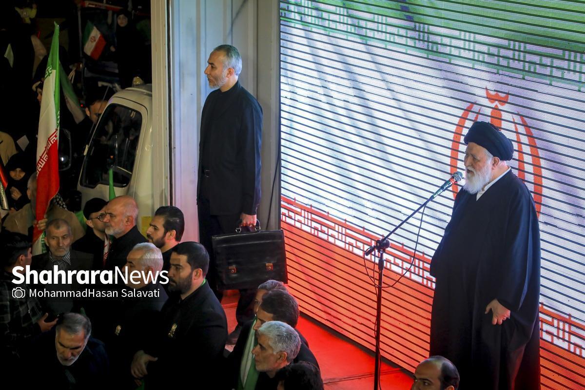 آیت‌الله علم‌الهدی: پایان جنگ، به‌دست مردم ما تعیین می‌شود | کدام ملتی مقاوم‌تر از مردم ایران است؟ + فیلم