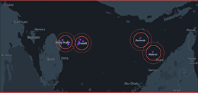 کپلر: ۱۵ کشتی حامل ال‌ان‌جی در خلیج فارس گیر افتاده‌اند