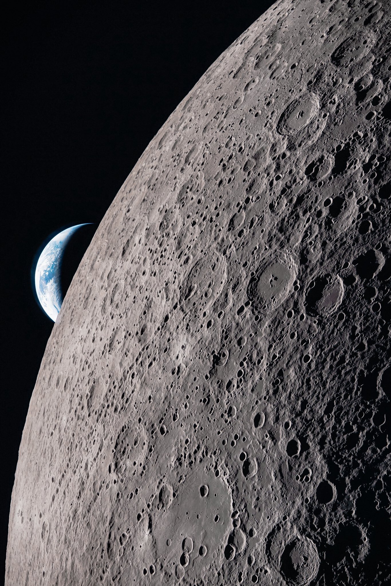 ناسا تصاویر خیره کننده جدیدی از ماه در ماموریت آرتمیس ۲ منتشر کرد + عکس ناسا تصاویر خیره کننده جدیدی از ماه در ماموریت آرتمیس ۲ منتشر کرد + عکس