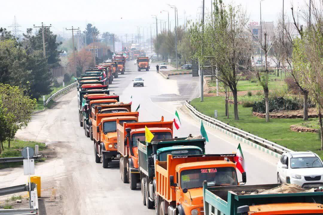 رژه کامیونی تجدید بیعت و گرامیداشت رهبر فقید در مشهد (۱۹ فروردین ۱۴۰۵) رژه کامیونی تجدید بیعت و گرامیداشت رهبر فقید در مشهد (۱۹ فروردین ۱۴۰۵)