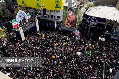 گزارش تصویری | مراسم اربعین رهبر شهید انقلاب در تهران