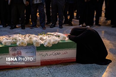 گزارش تصویری | مراسم خاکسپاری پیکر شهید کمال خرازی