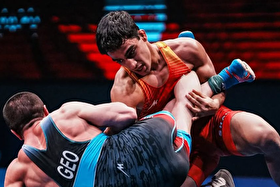 برنز آسیا بر گردن ستاره کشتی مشهد